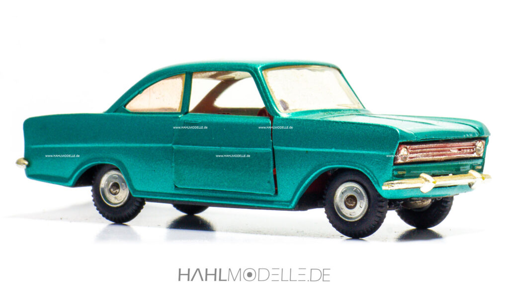 Opel Kadett A, Coupé, grün, Politoys, hahlmodelle.de