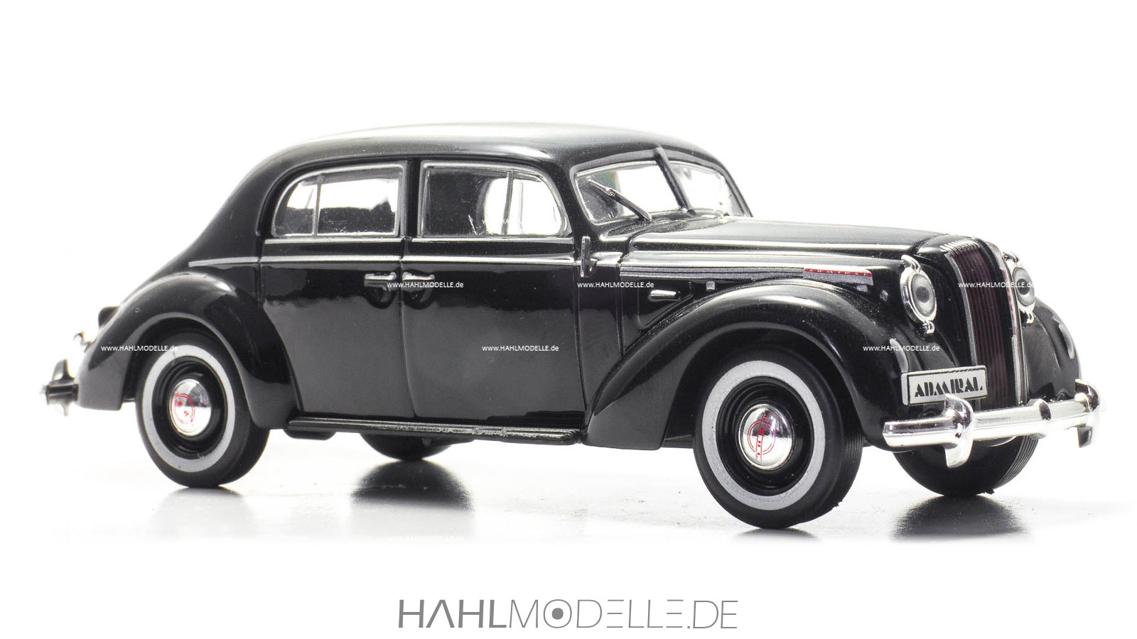 Opel Admiral 1937 Limousine, schwarz, Ixo, hahlmodelle.de