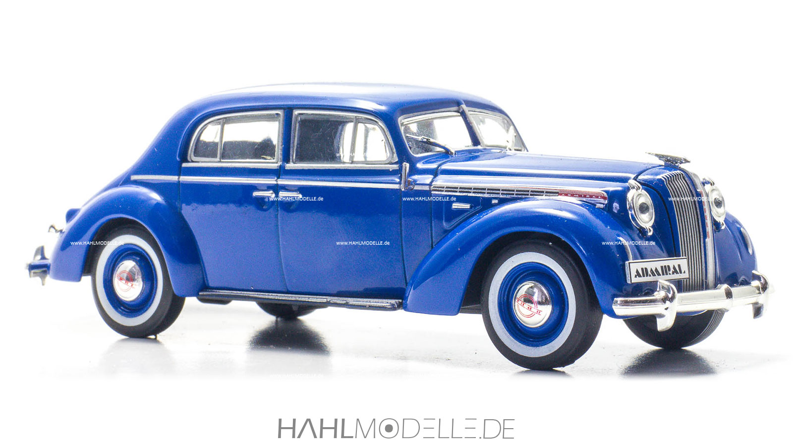 Opel Admiral 1937 Limousine, blau, Ixo, hahlmodelle.de