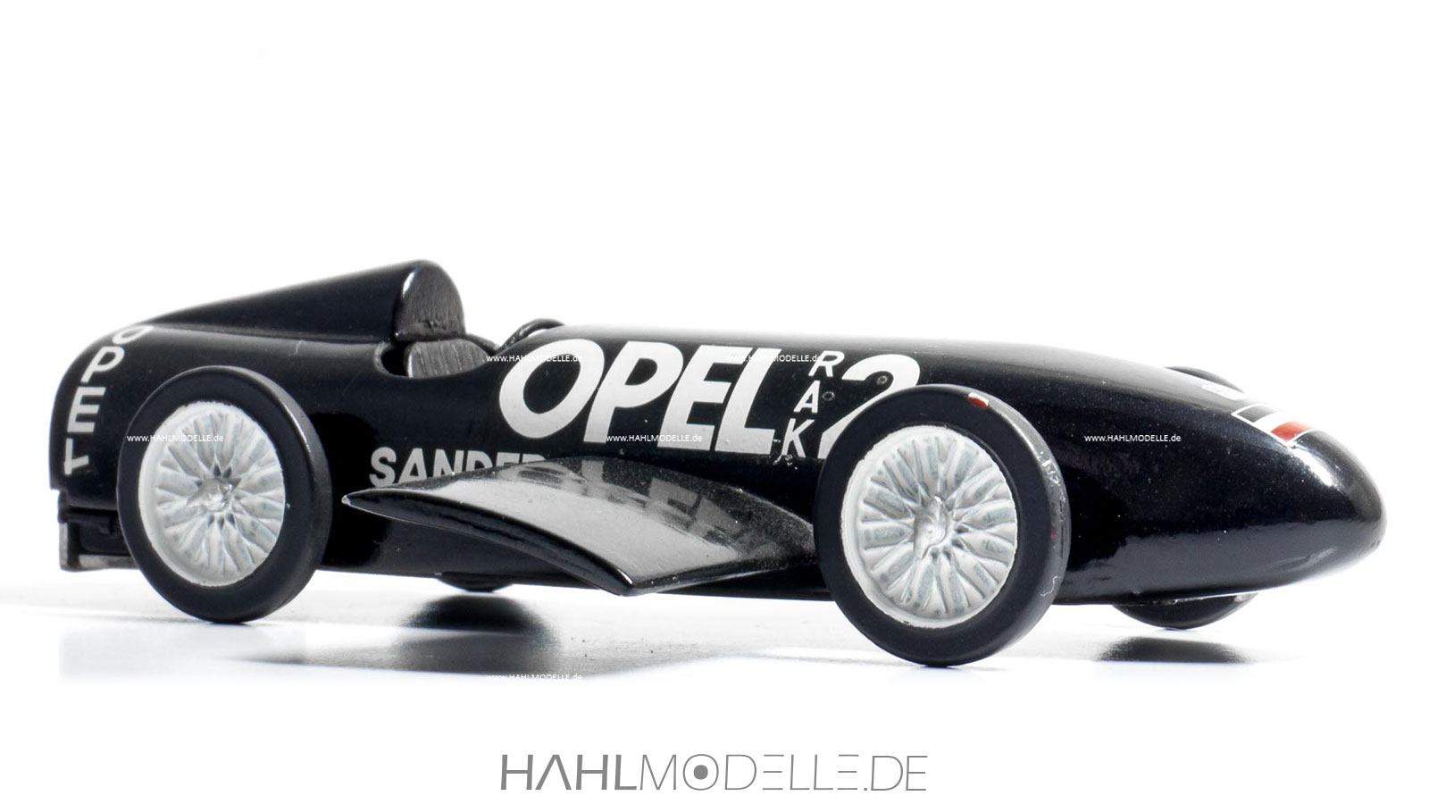 Opel RAK2, Monoposto, schwarz, Plumbies, hahlmodelle.de