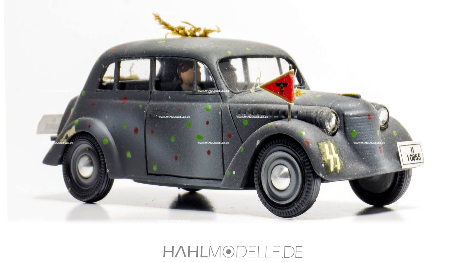 Opel Kadett 1938 Limousine, grau, unbekannter Hersteller, hahlmodelle.de