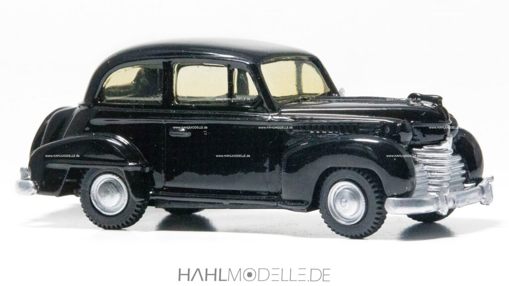 Opel Olympia 1950, Limousine, schwarz, MK Modelcarparts, hahlmodelle.de