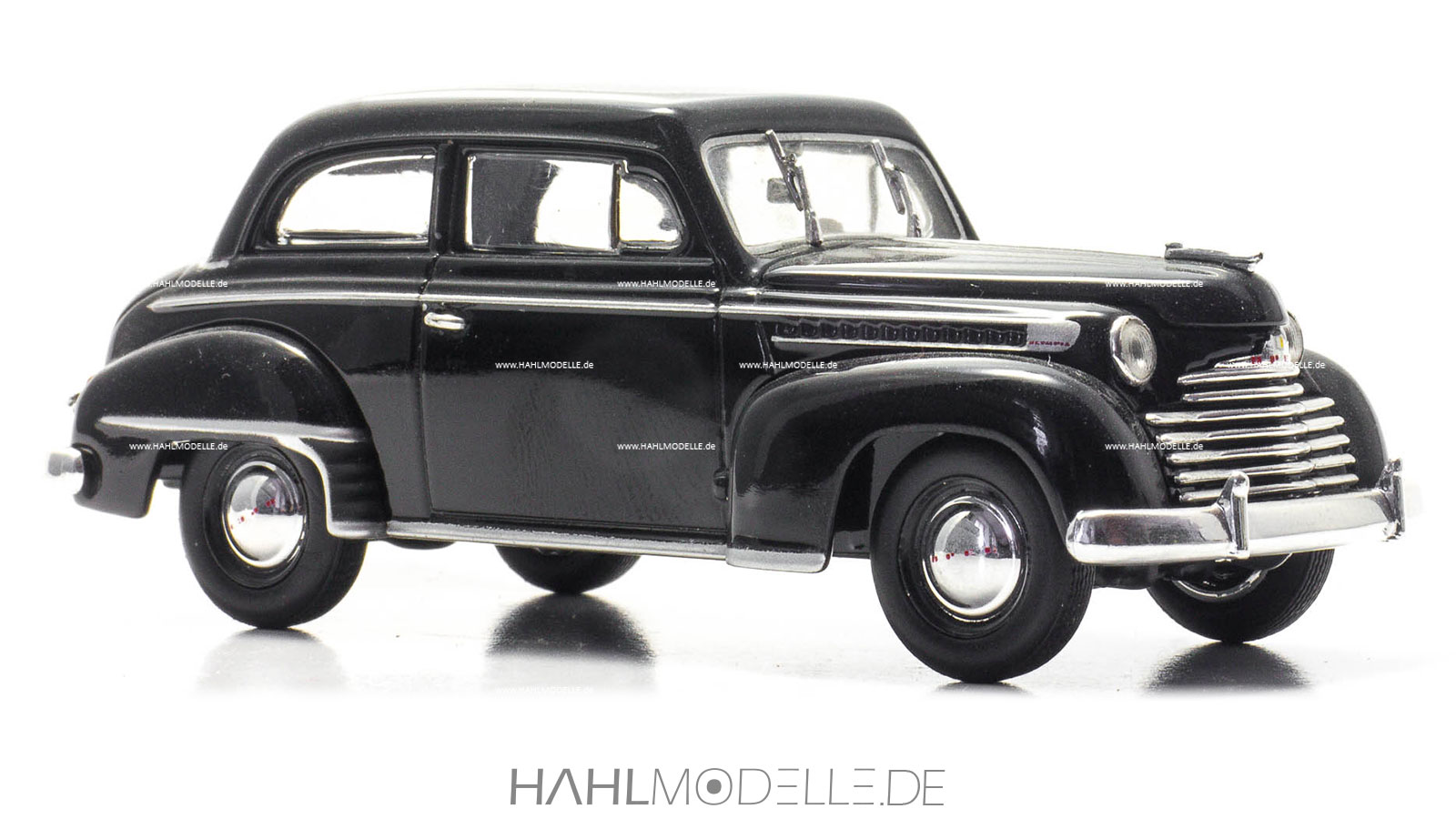 Opel Olympia 1951, Limousine, schwarz, Minichamps, hahlmodelle.de