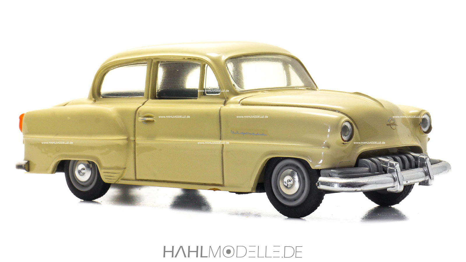 Opel Olympia Rekord 1953, Limousine, beige, Eligor/Leader, hahlmodelle.de