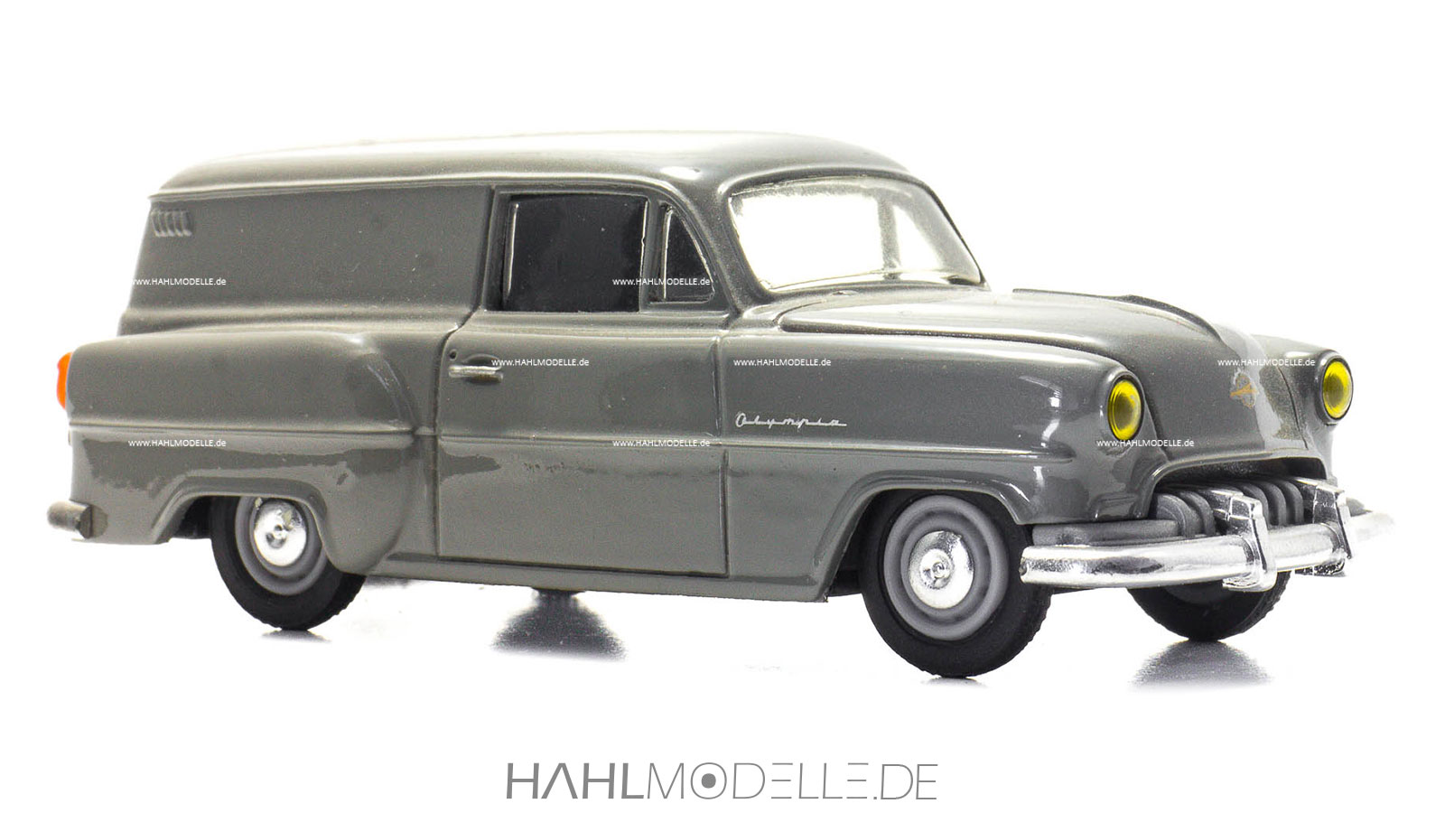 Opel Lieferwagen L-53, Kastenwagen, grau, Eligor/Leader, hahlmodelle.de