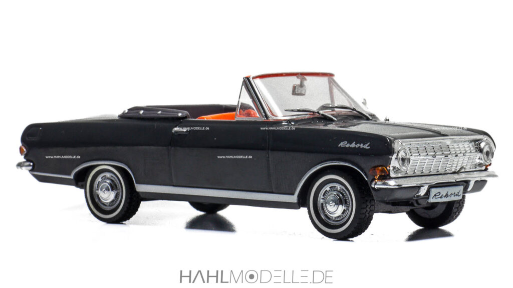 Opel Rekord A, Cabriolet (Autenrieth), grau, Ixo, hahlmodelle.de