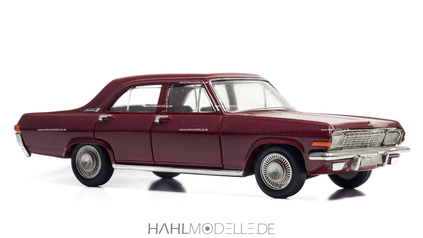 Opel Admiral A, Limousine, rot, Paradcar, hahlmodelle.de