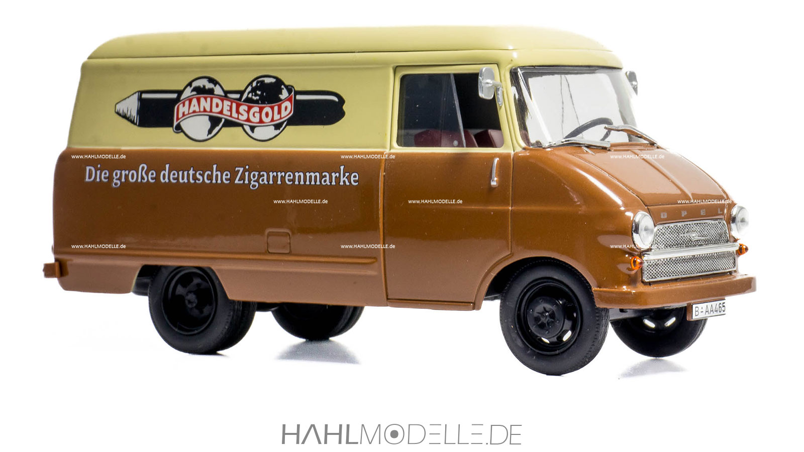 Opel Blitz 1,9 to, Kastenwagen, (Voll), braun/beige, Starline, hahlmodelle.de