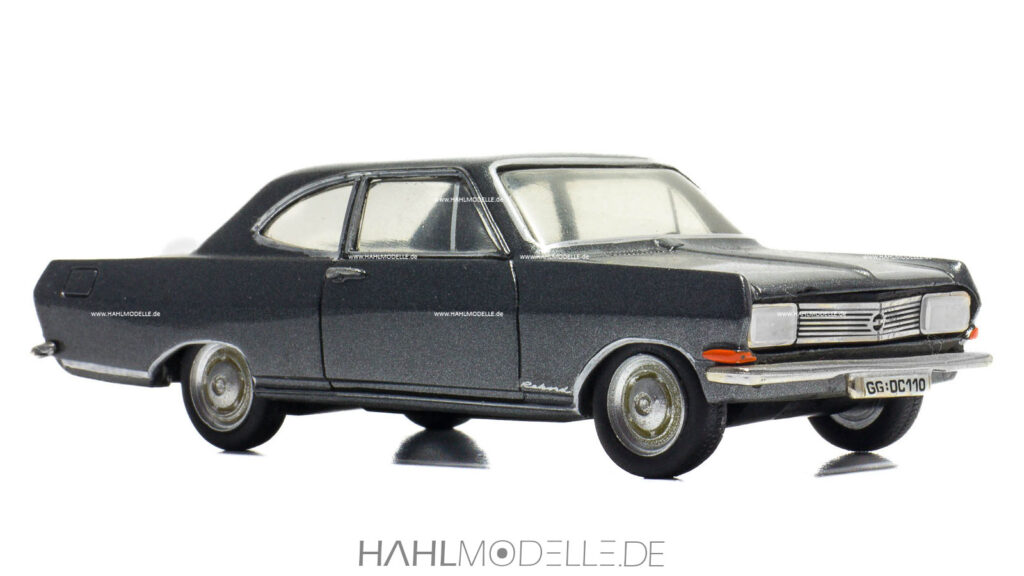 Opel Rekord B, Coupé, grau, Paradcar, hahlmodelle.de