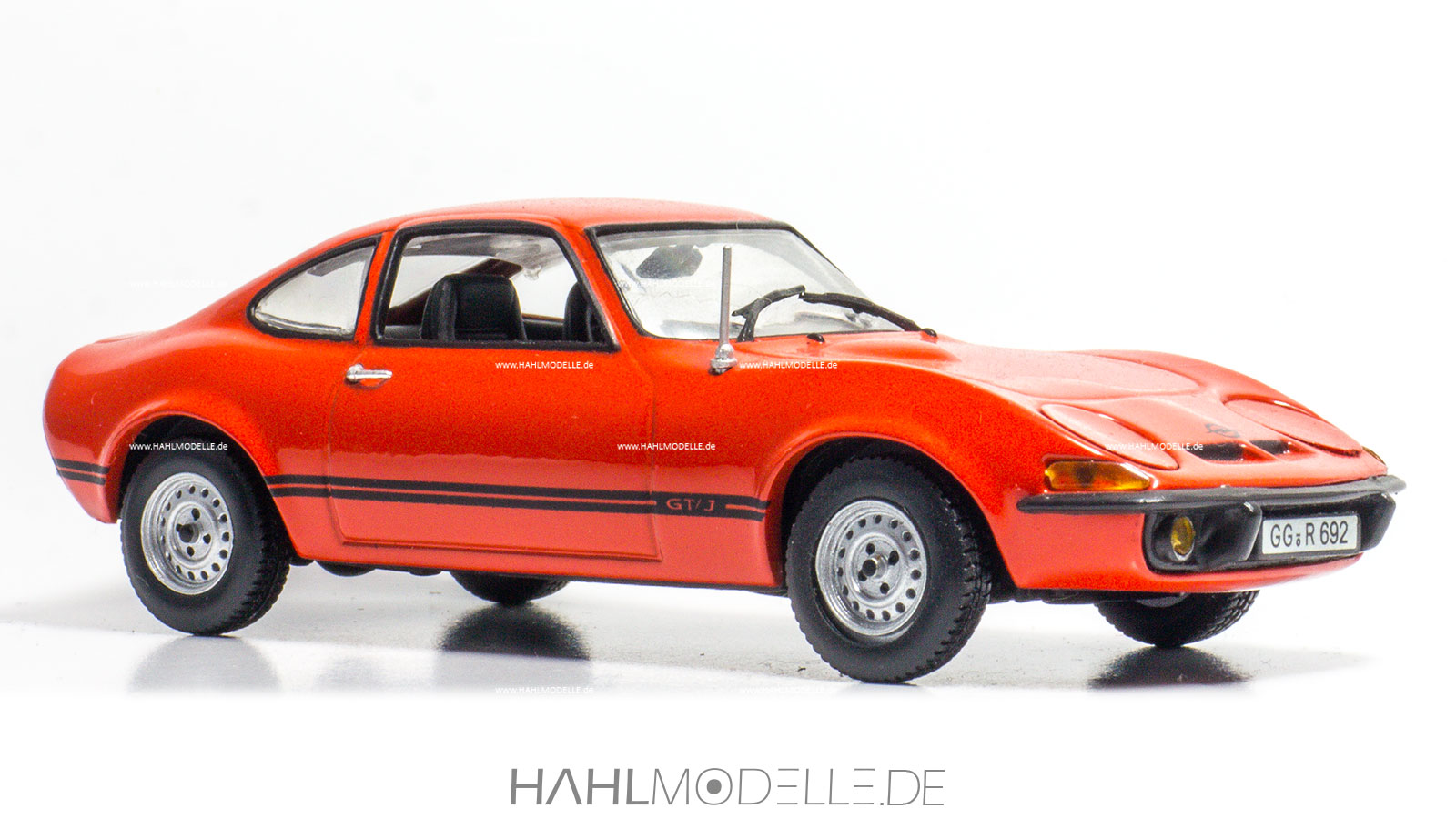 Opel GT/J, Coupé, orange, Vitesse, hahlmodelle.de