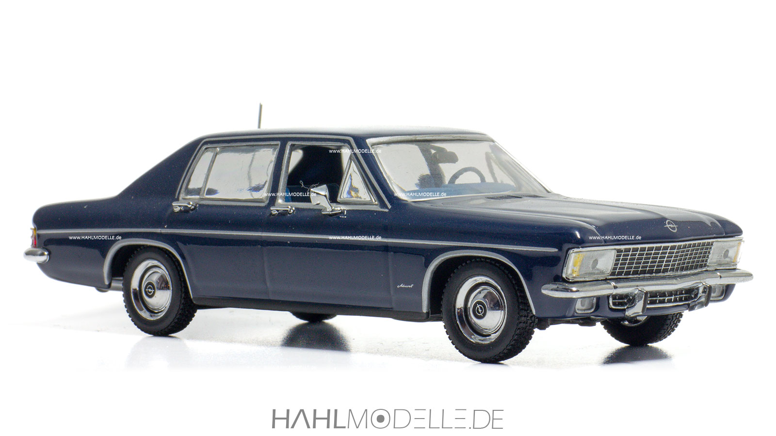 Opel Admiral B, Limousine, blau, Minichamps, hahlmodelle.de