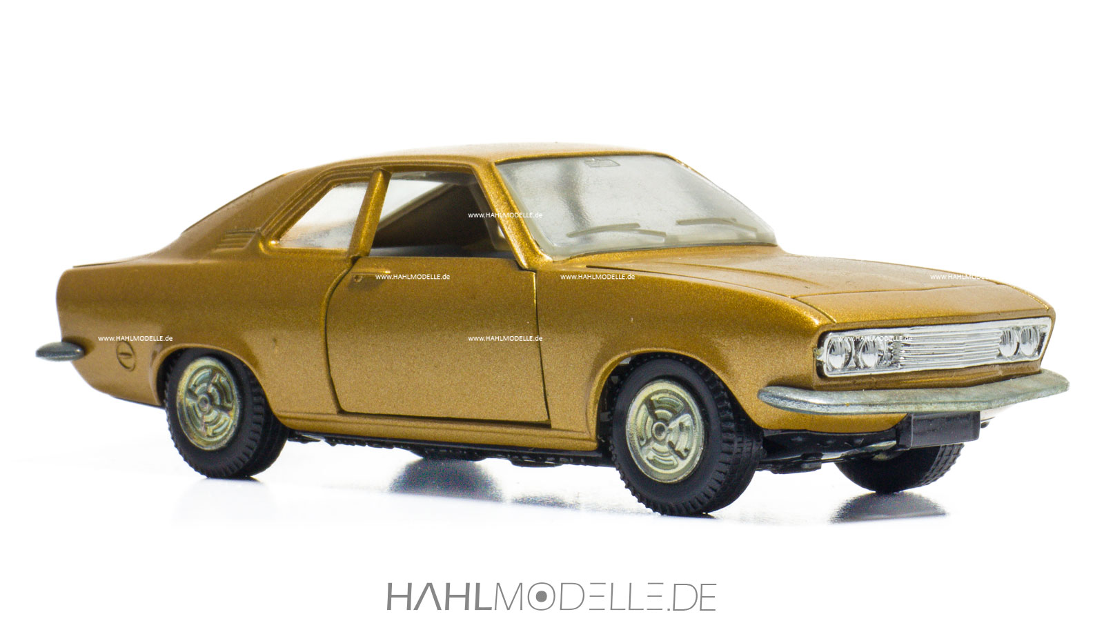 Opel Manta A, Coupé, gold, Pilen, hahlmodelle.de