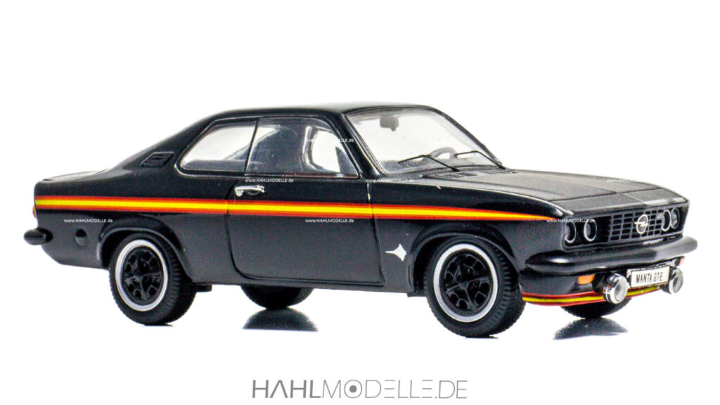 Opel Manta A, Coupé, "Black Magic", schwarz, Schuco, hahlmodelle.de