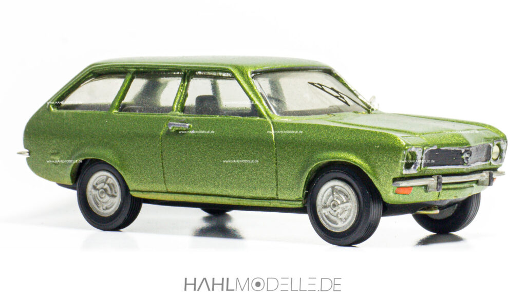 Opel Ascona A Caravan, Kombi, grün, MOA (Replicars), hahlmodelle.de