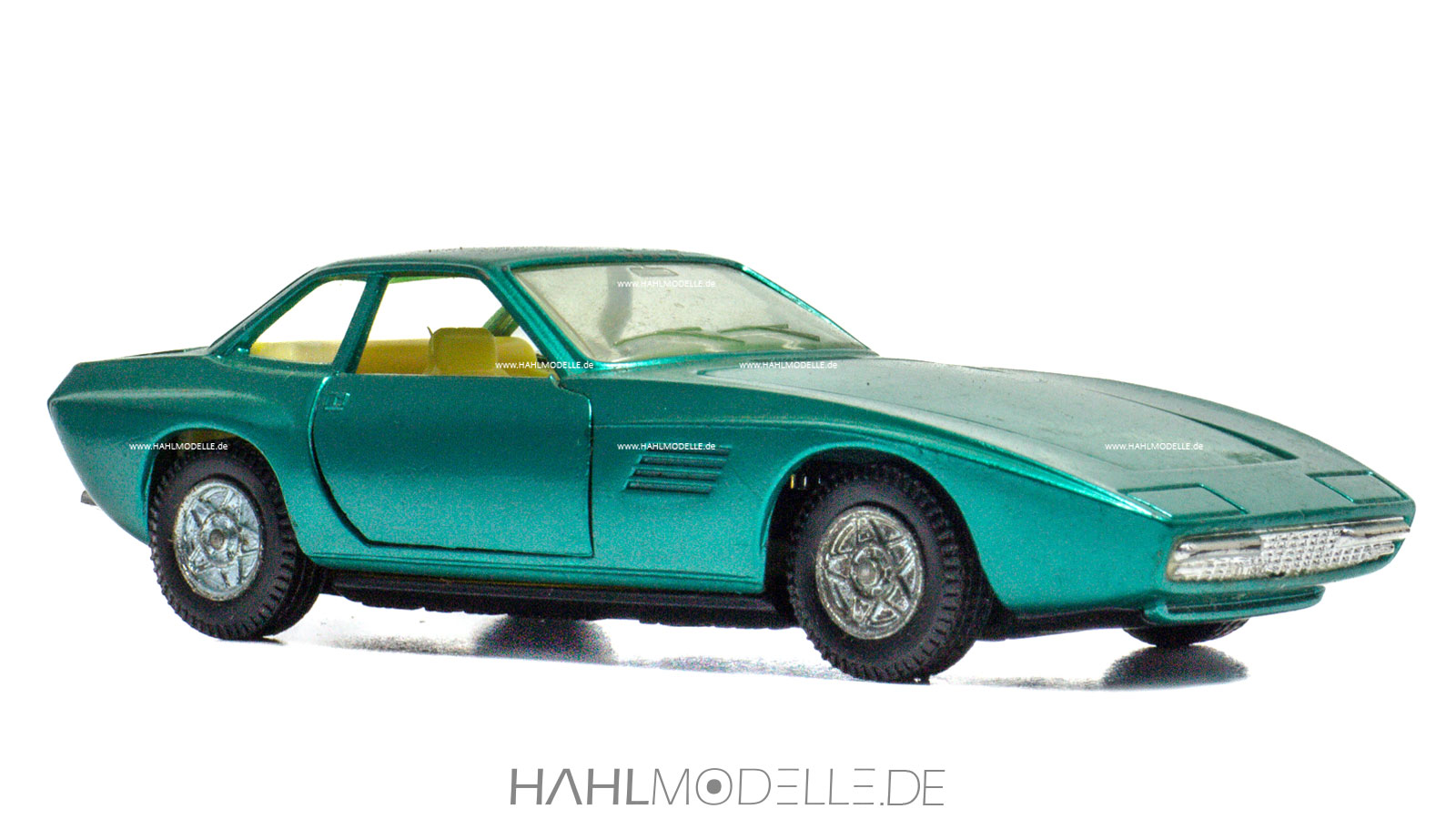 Intermeccanica Indra, Coupé, grün, Pilen, hahlmodelle.de