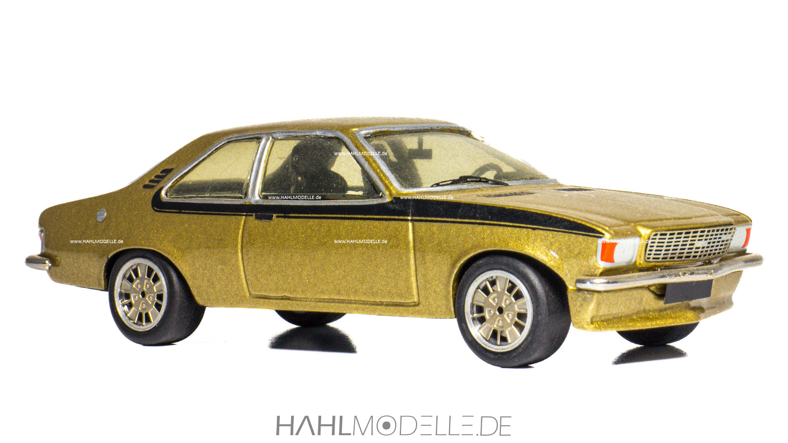 Opel Commodore B, Coupé, gold, Arena, hahlmodelle.de