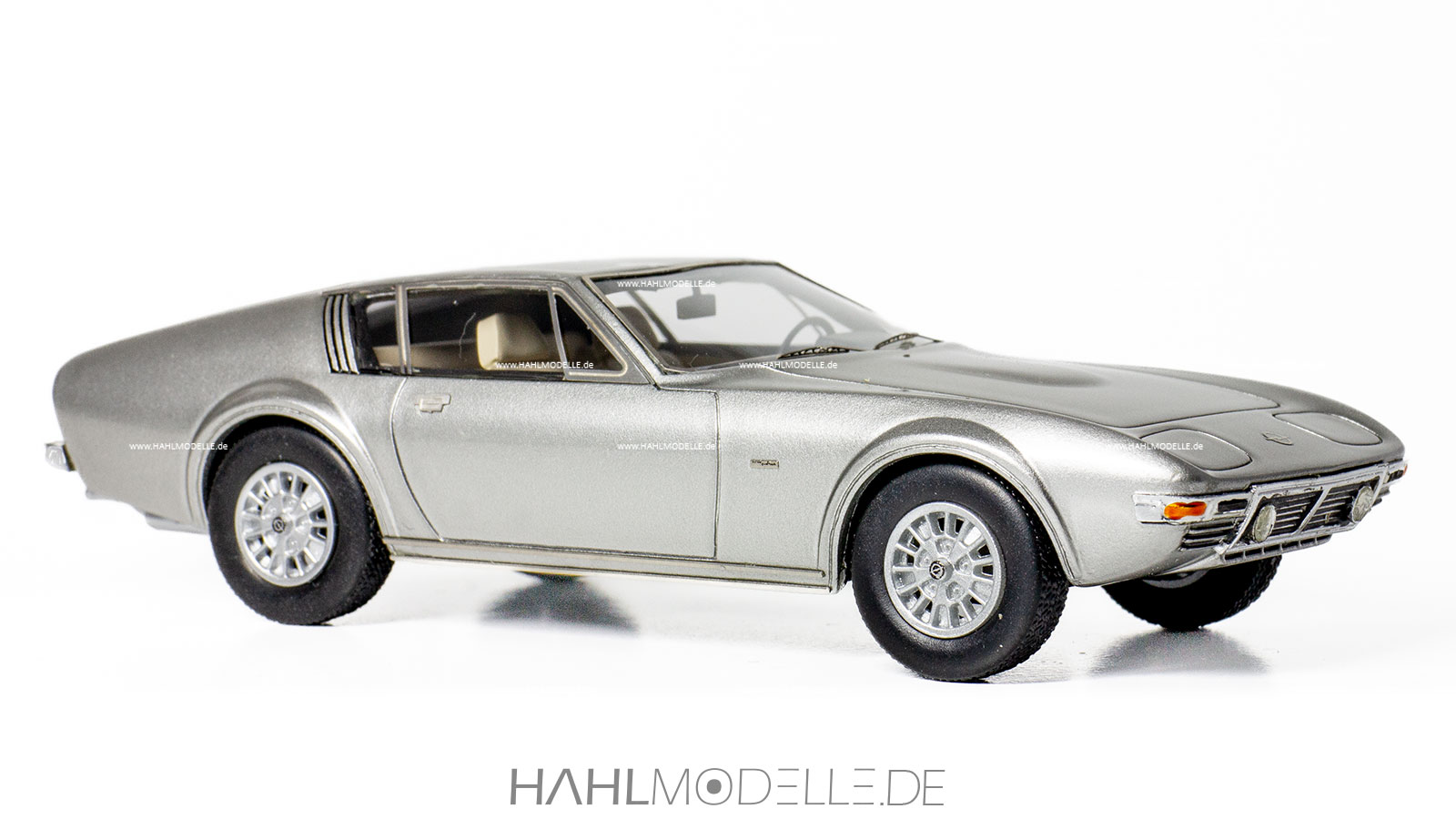 Frua Diplomat 5.4, Coupé, silber, Matrix Scalemodels, hahlmodelle.de