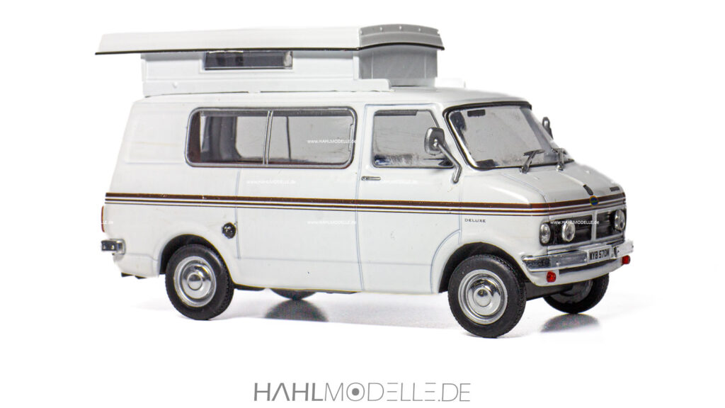 Opel Bedford Blitz Auto-Sleepers, Wohnmobil, weiß, Ixo, hahlmodelle.de