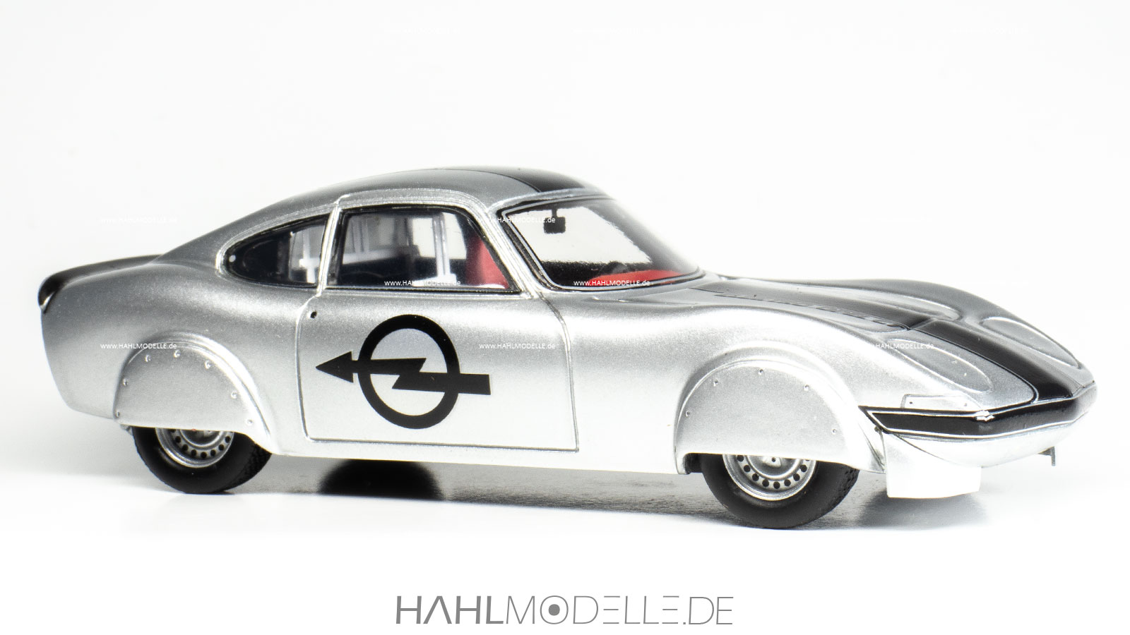 Opel GT Elektro, Coupé, silber, Bizarre, hahlmodelle.de