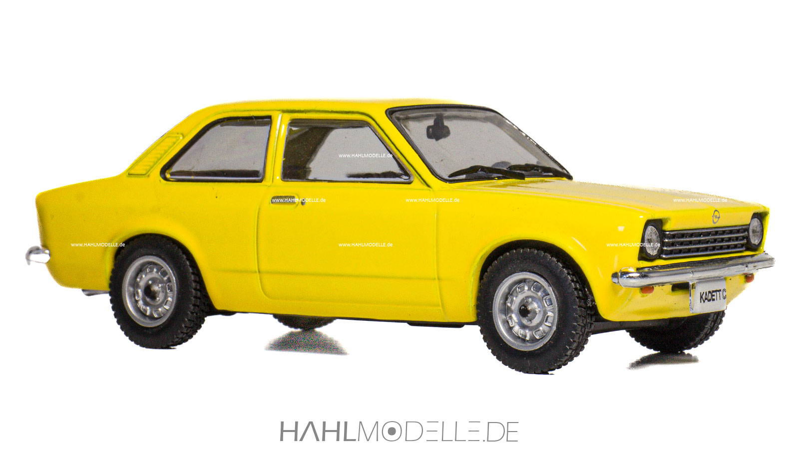 Opel Kadett C1, Limousine, gelb, Ixo, hahlmodelle.de