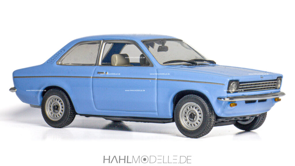 Opel Kadett C1, Limousine, blau, Minichamps, hahlmodelle.de