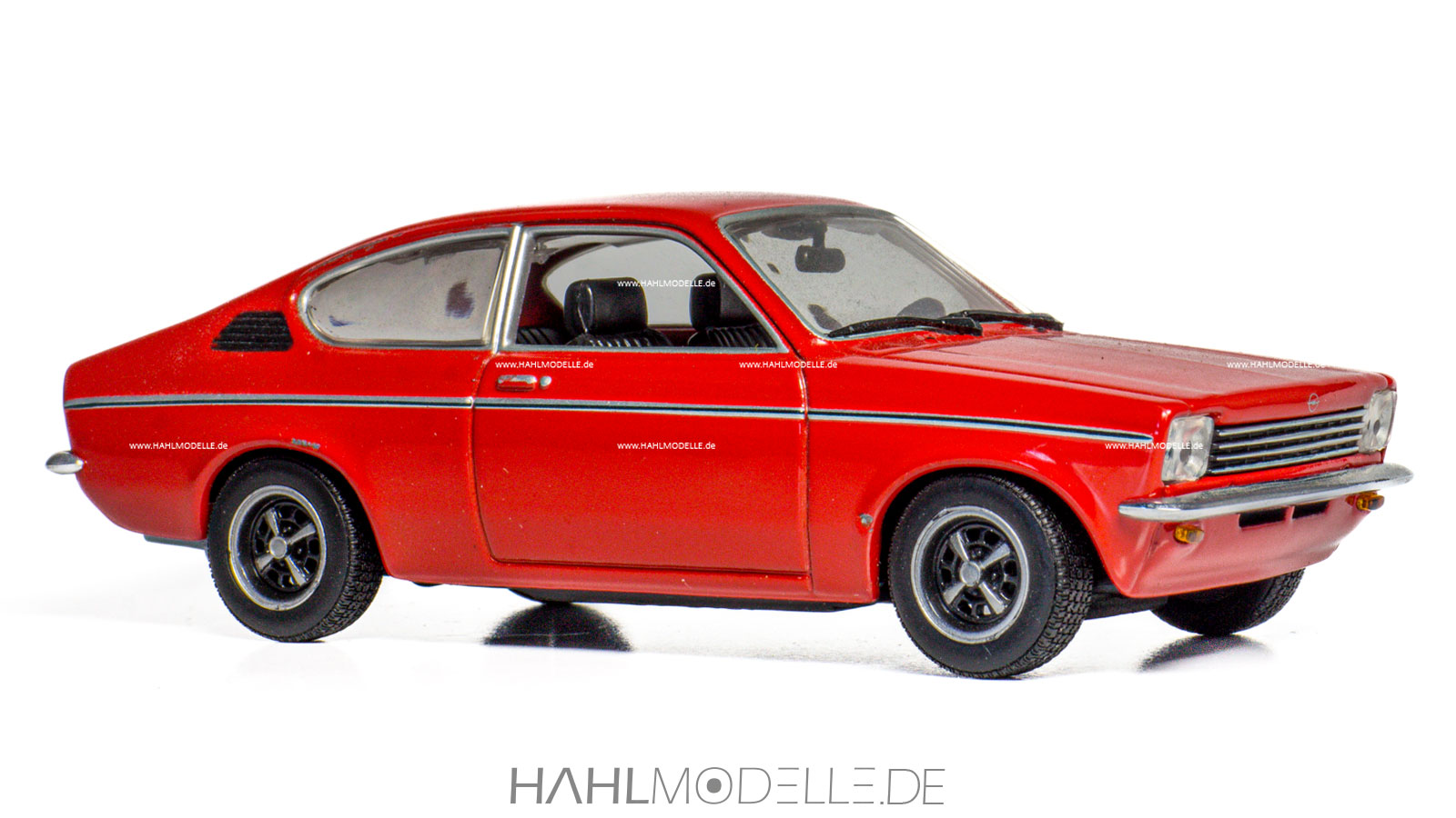 Opel Kadett C1, Coupé, rot, Minichamps, hahlmodelle.de