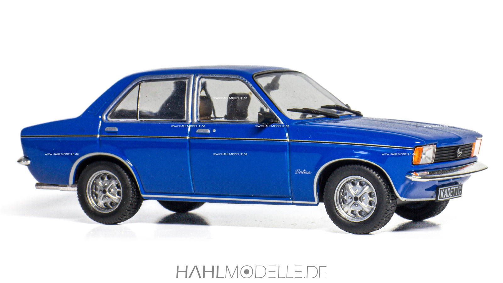 Opel Kadett C2, Limousine, blau, Ixo, hahlmodelle.de