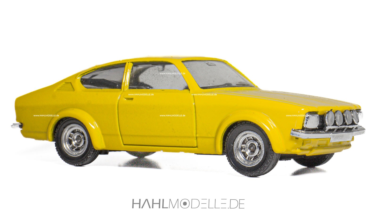 Opel Kadett C1 GT/E, Coupé, gelb, Verem/Solido, hahlmodelle.de