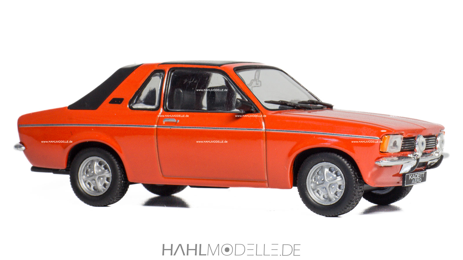 Opel Kadett C2 Aero, Targa, rot/schwarz, Ixo, hahlmodelle.de