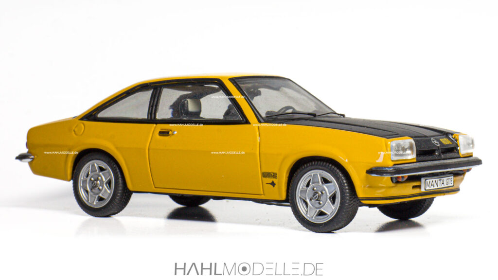 Opel Manta B GT/E, Coupé, orange/schwarz, Schuco, hahlmodelle.de