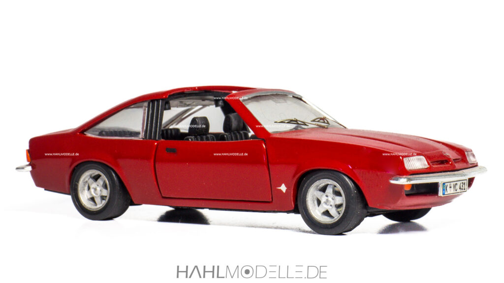 Opel Manta B, Klostermann, Targa, rot, Code-3 (Basis: Praliné), hahlmodelle.de