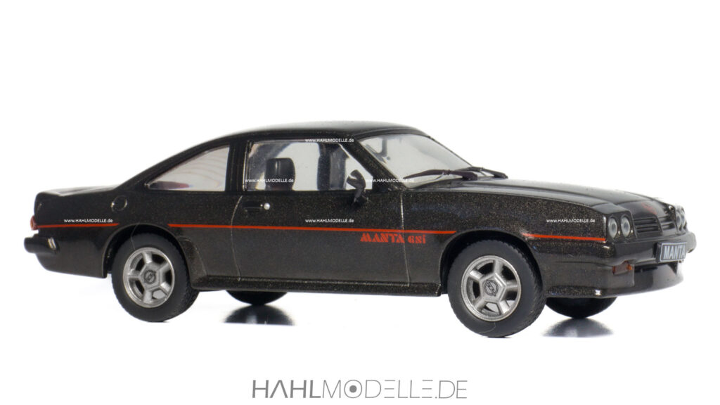 Opel Manta B GSi, Coupé, schwarz, Ixo, hahlmodelle.de