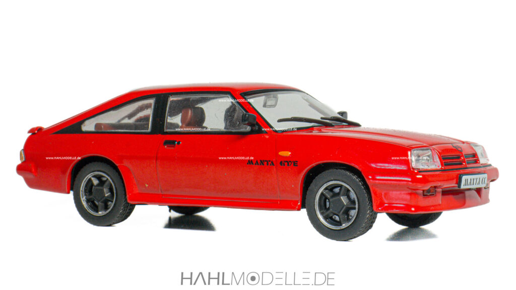 Opel Manta B CC GT/E, Coupé, rot, Ixo, hahlmodelle.de