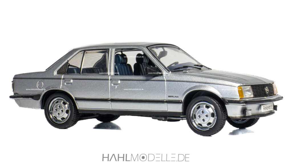 Opel Rekord E1, Limousine, silber, Schuco, hahlmodelle.de