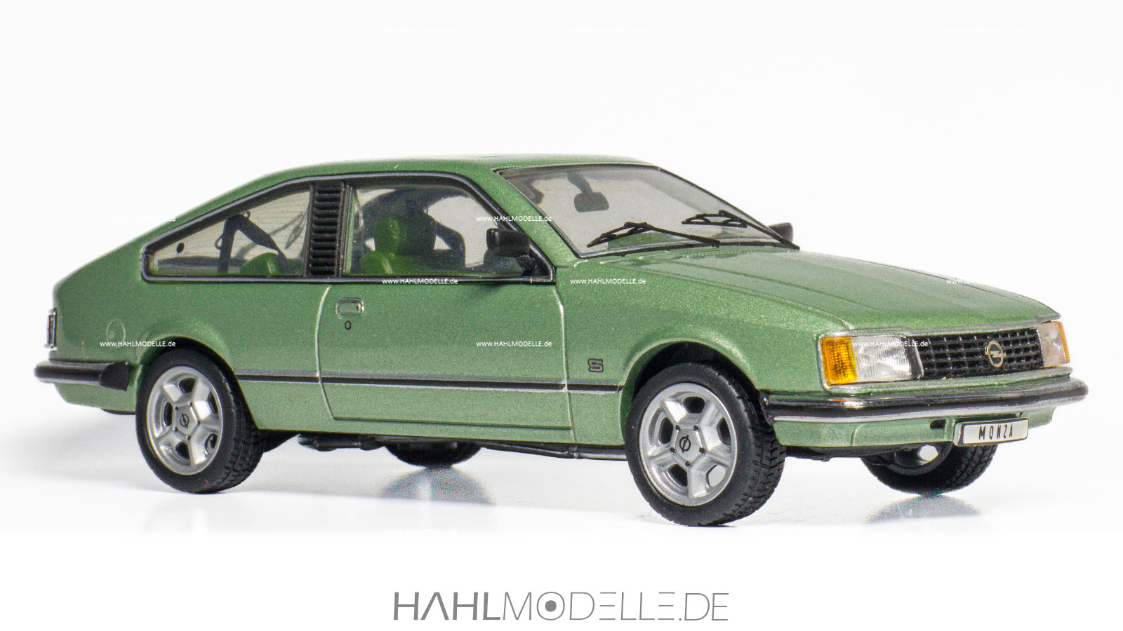 Opel Monza A1, Coupé, grün, Schuco, hahlmodelle.de