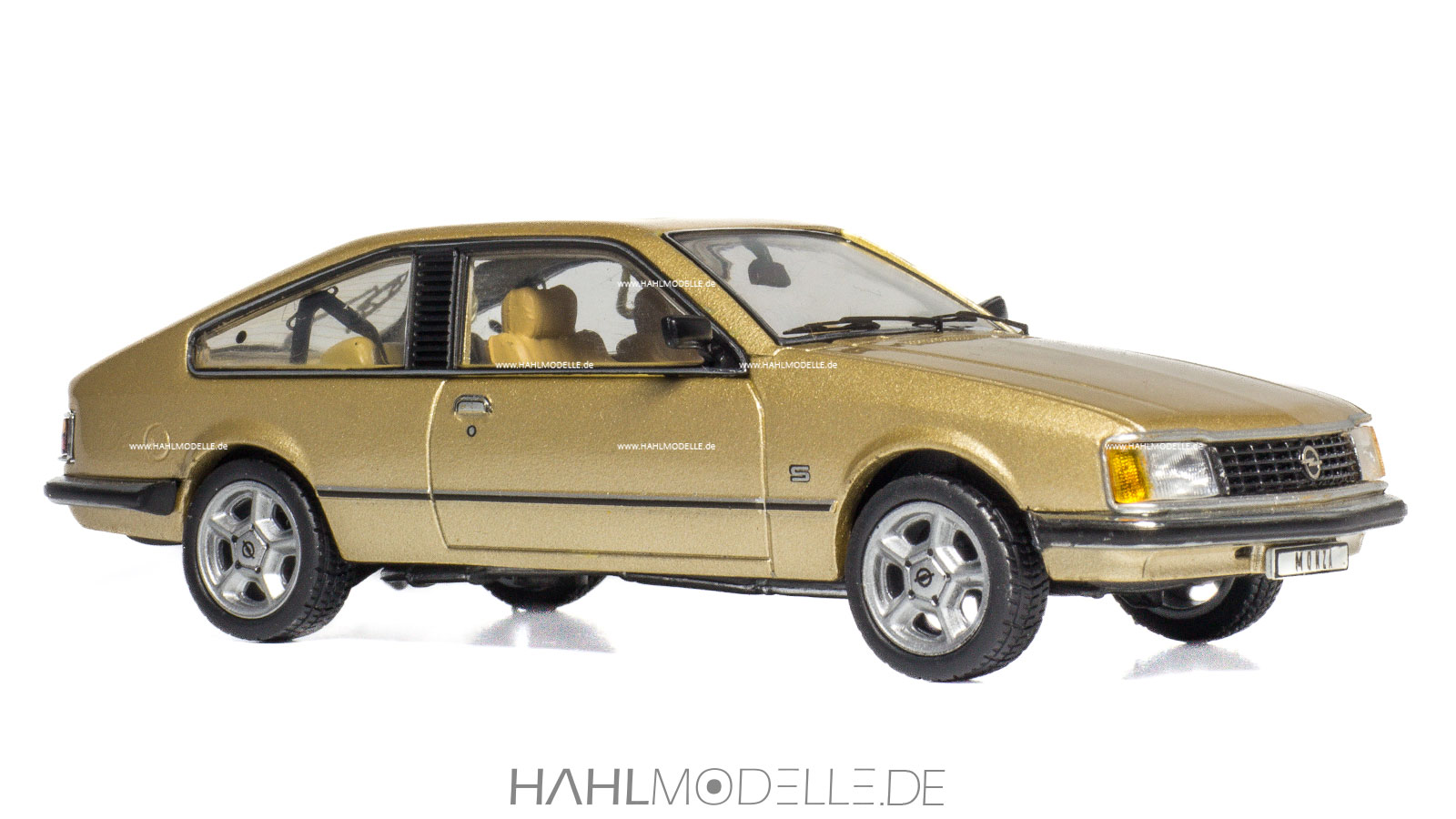 Opel Monza A1, Coupé, gold, Schuco, hahlmodelle.de