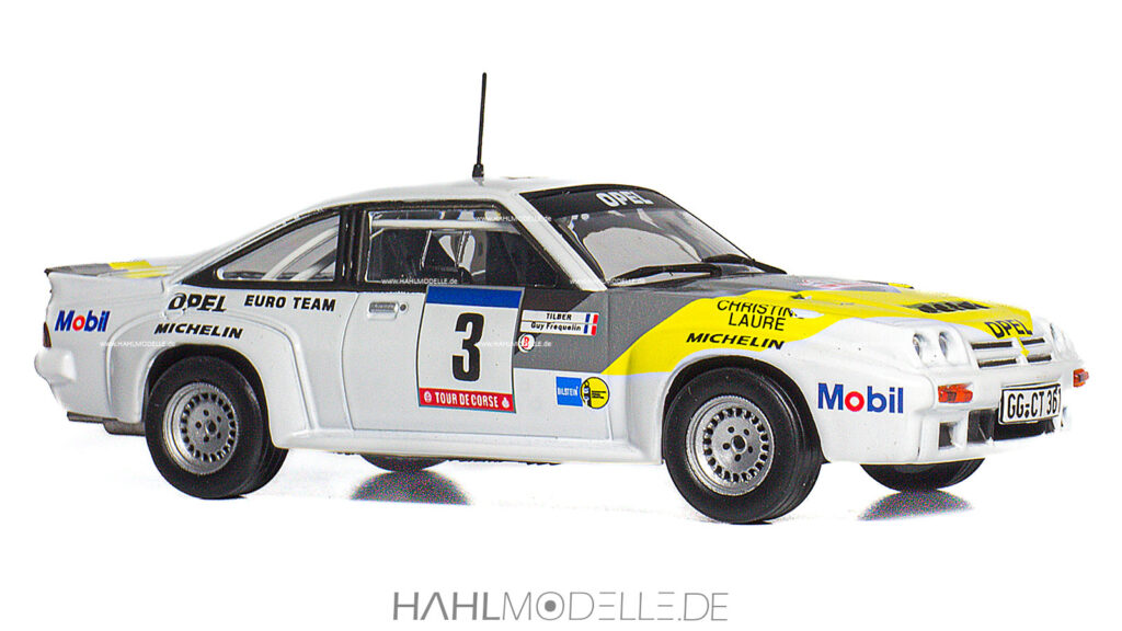 Opel Manta B 400, Gruppe B, Coupé, weiß, Ixo, hahlmodelle.de