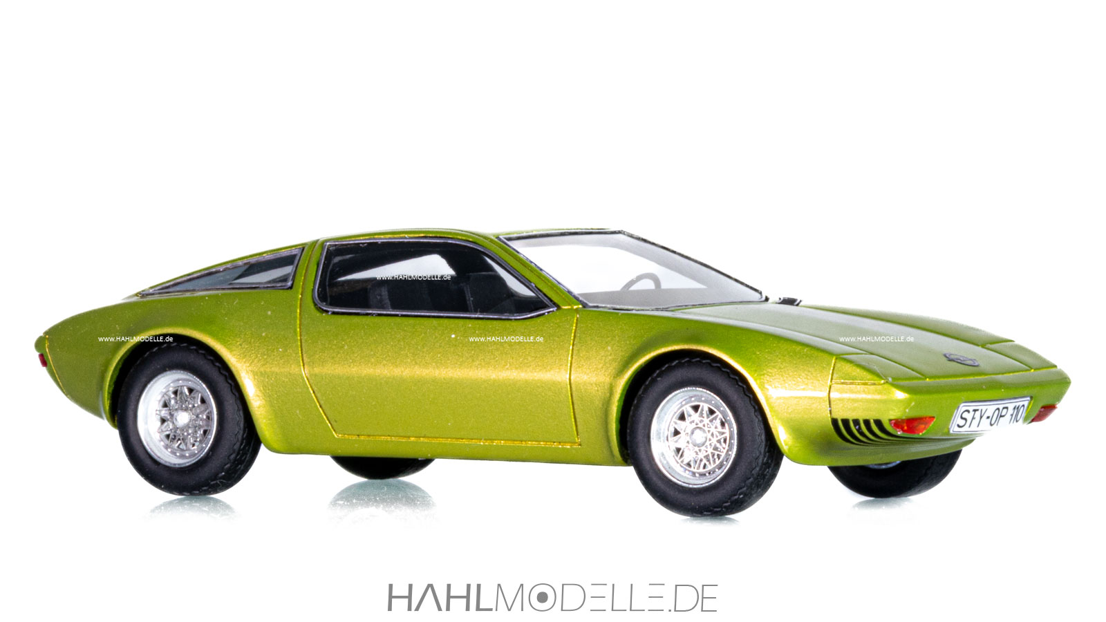 Opel GT/W, "Genève Concept", Coupé, gold, Avenue 43, hahlmodelle.de