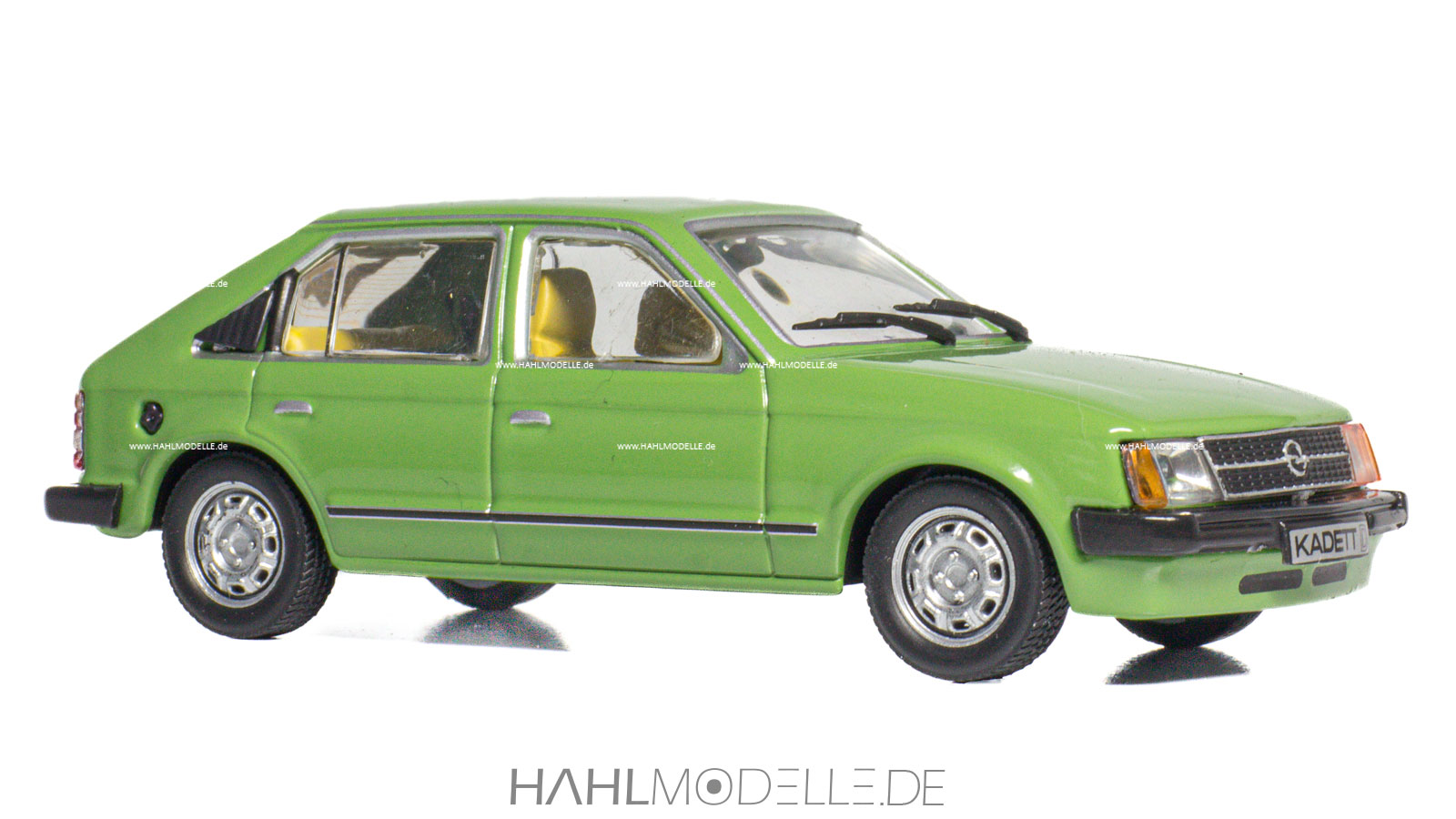 Opel Kadett D, Limousine, grün, Ixo, hahlmodelle.de