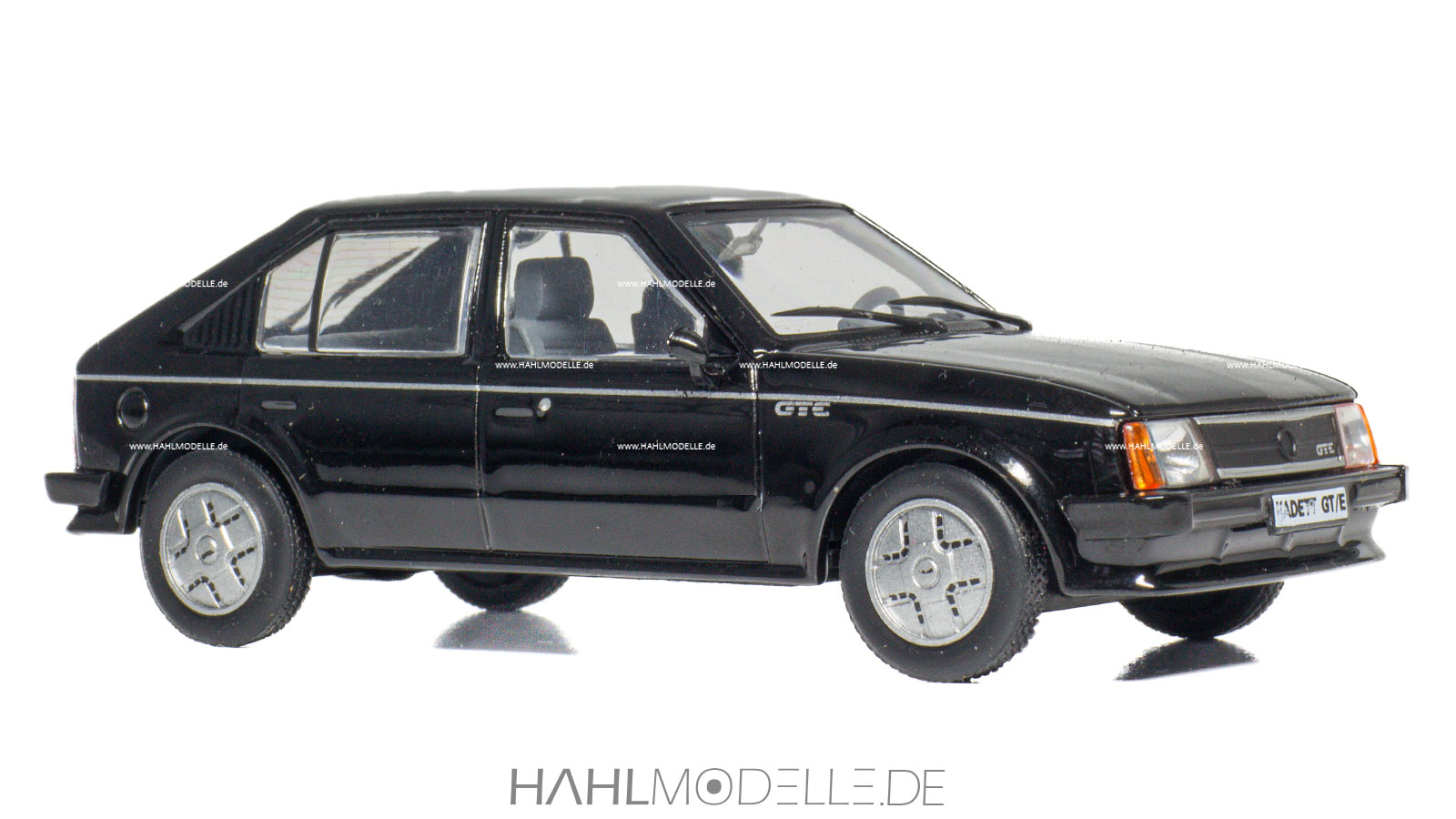 Opel Kadett D GT/E, Limousine, schwarz, Ixo, hahlmodelle.de