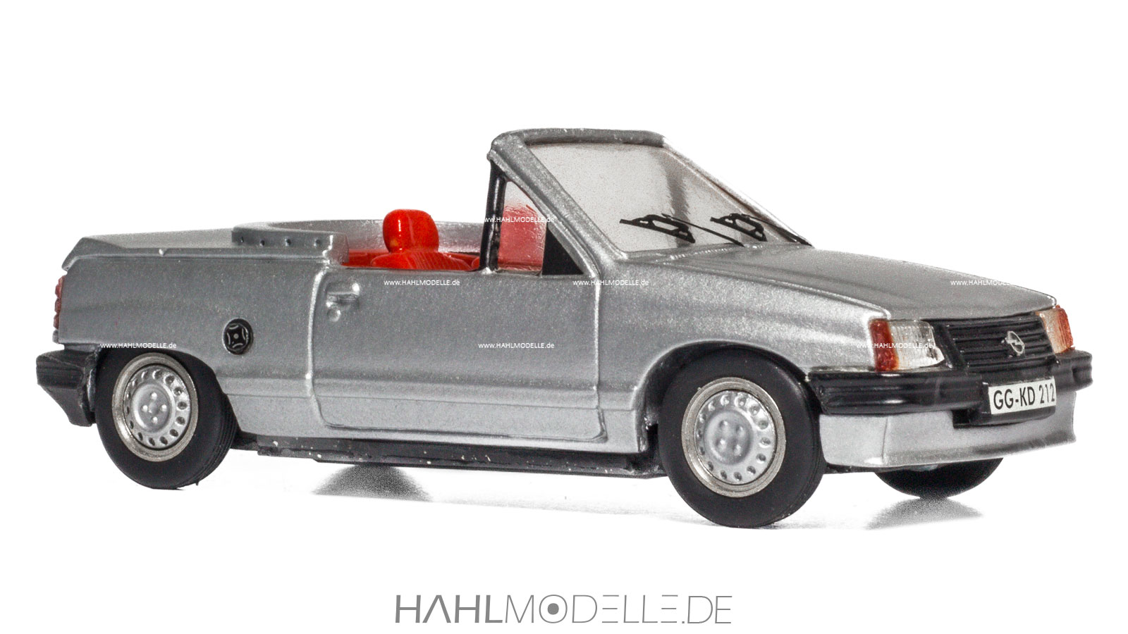 Opel Corsa A, Spider, silber, Rialto Models, hahlmodelle.de