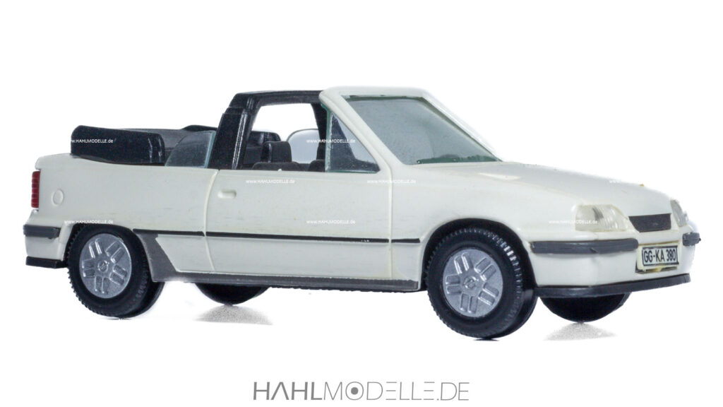 Opel Kadett E, Cabriolet, weiß, Gama, hahlmodelle.de