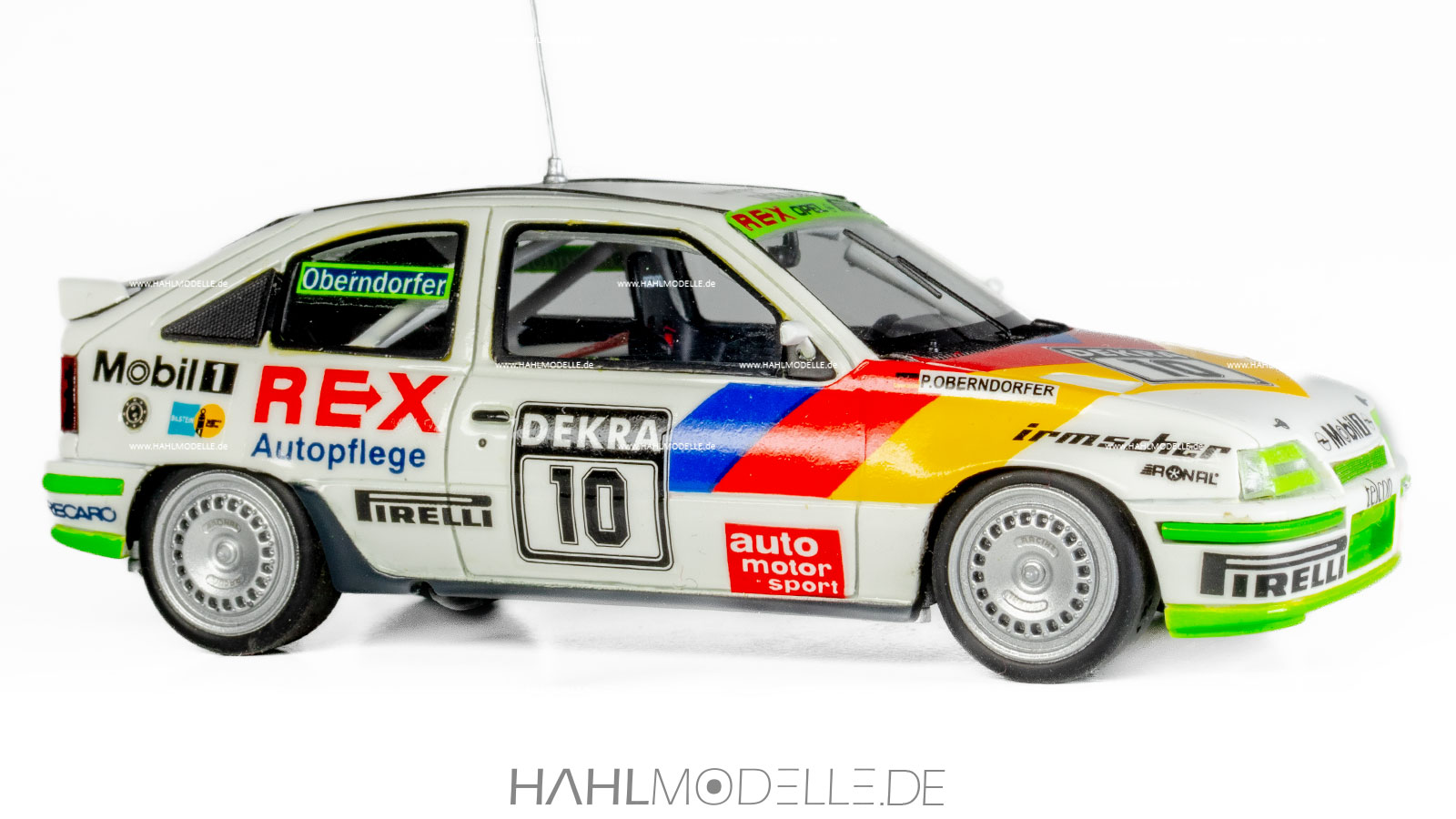 Opel Kadett E GSi 16V, DTM 1989, Schrägheck-Limousine, weiß, Minichamps, hahlmodelle.de