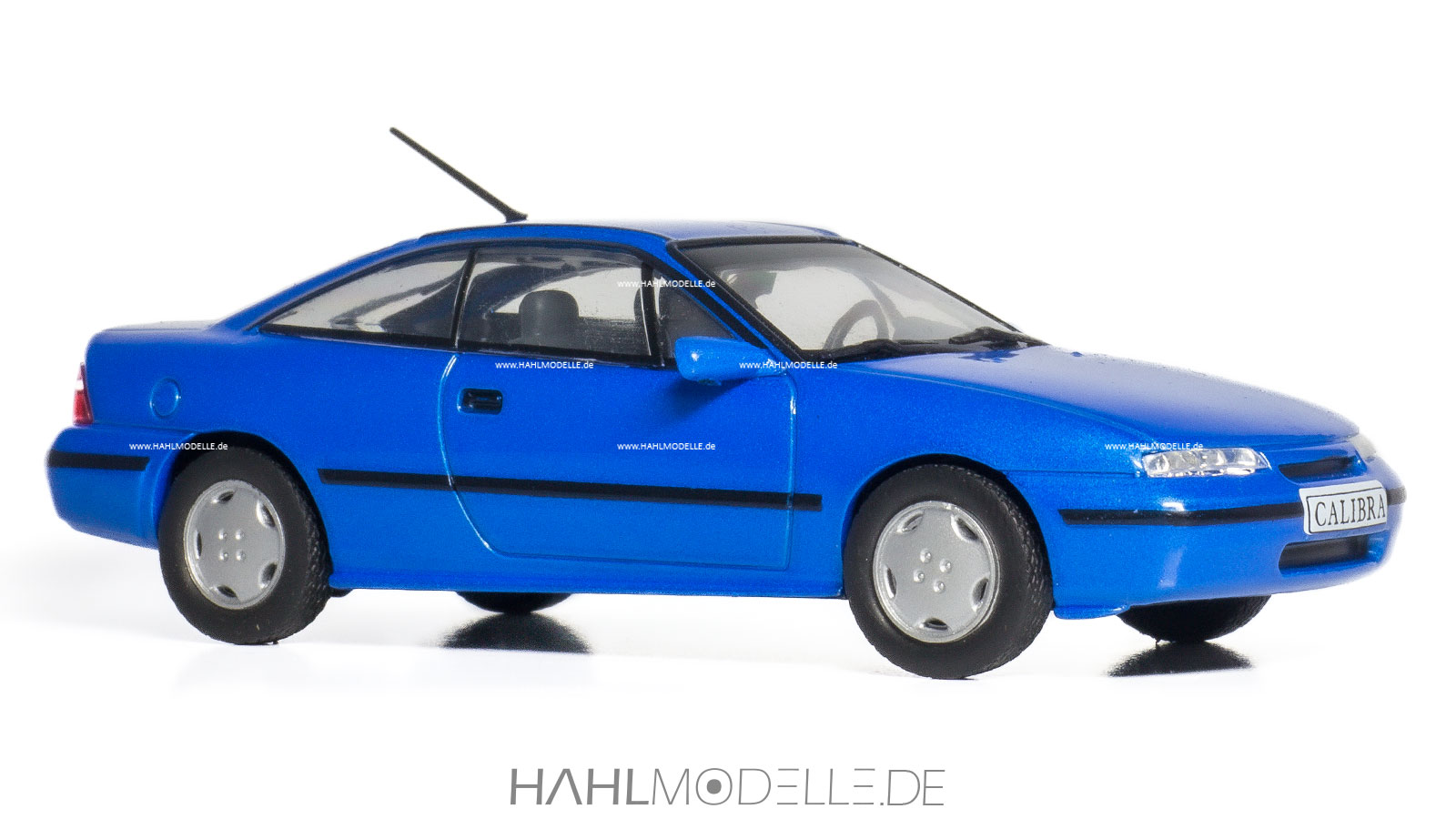 Opel Calibra (Facelift), Coupé, blau, Ixo, hahlmodelle.de