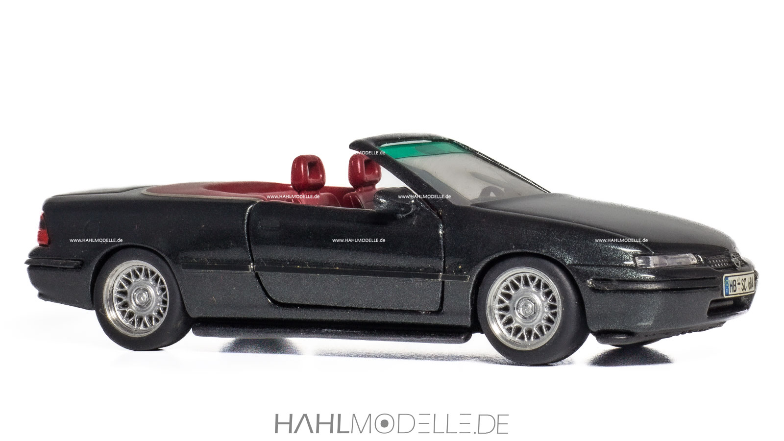 Opel Calibra (Facelift), Cabriolet (Hornstein), grau, Code-3 (Basis: Gama), hahlmodelle.de