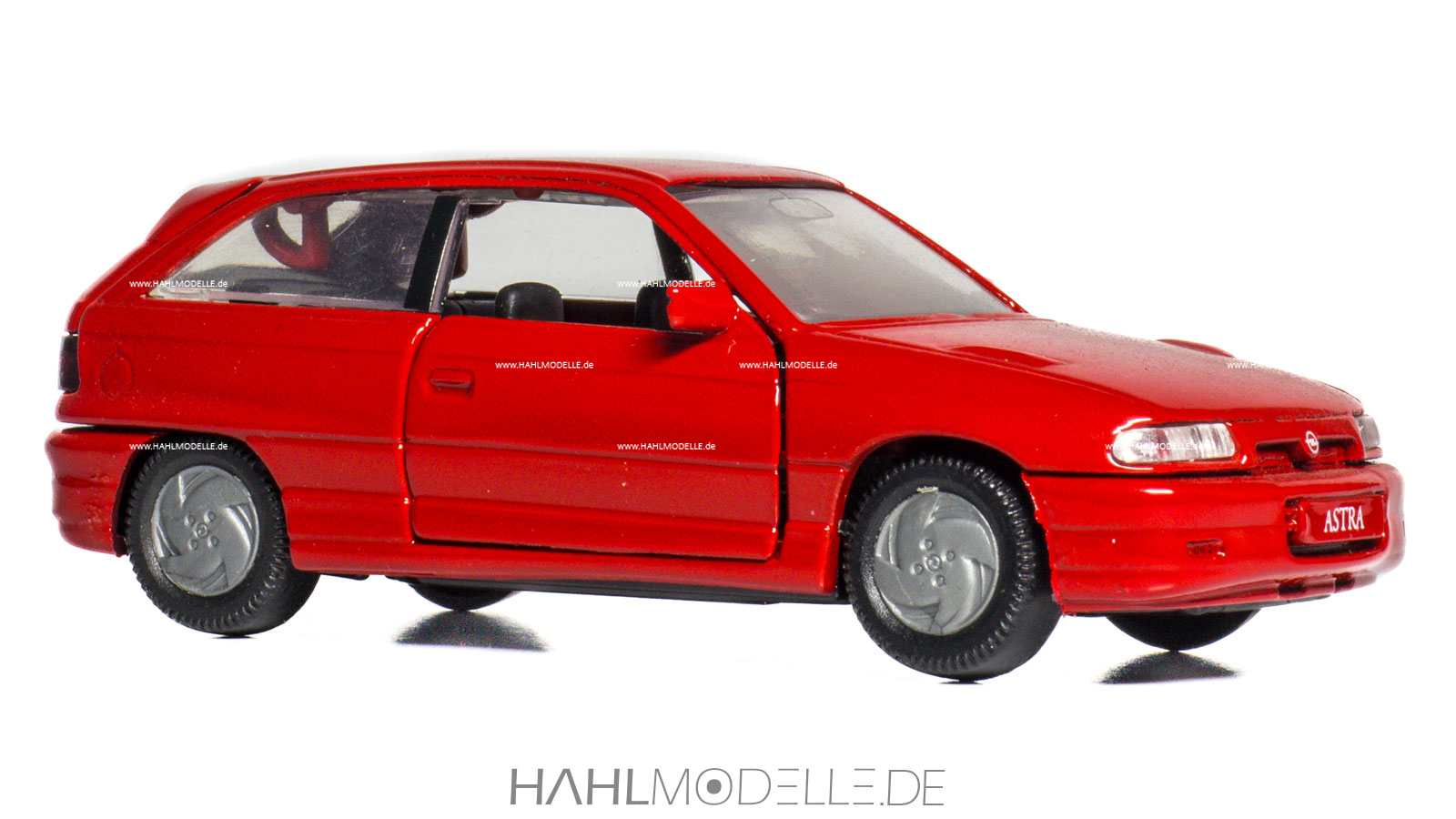 Opel Astra F GSi, Schrägheck-Limousine, rot, Gama, hahlmodelle.de