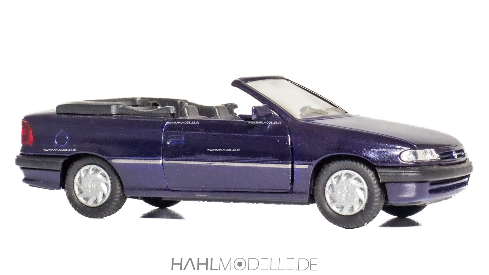 Opel Astra F, Cabriolet (Bertone), blau, Gama, hahlmodelle.de