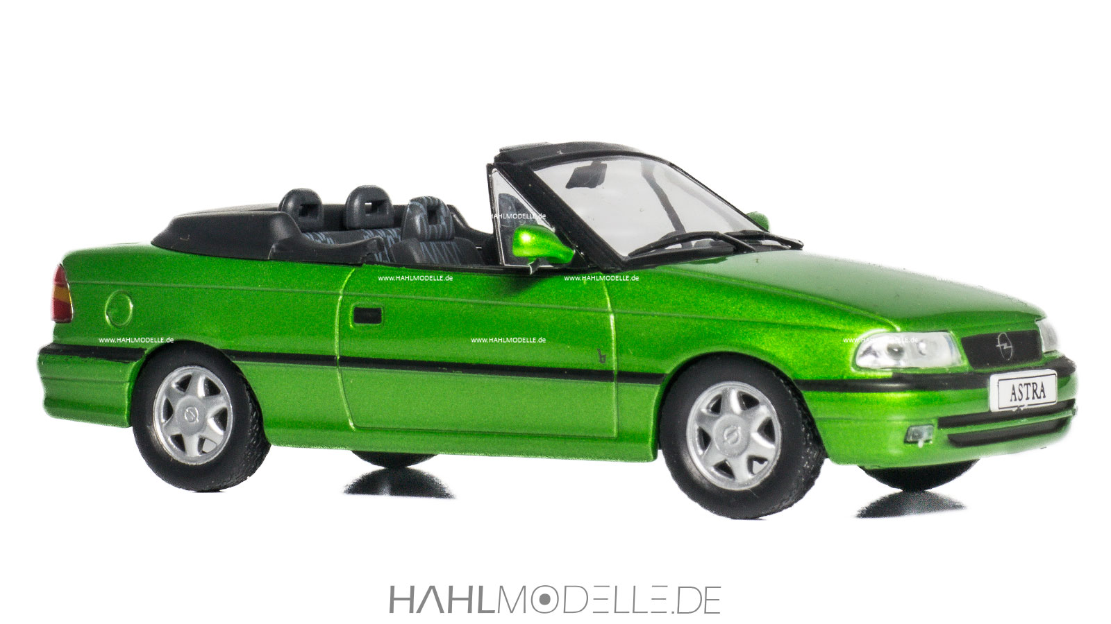 Opel Astra F, Cabriolet (Bertone), grün, Ixo, hahlmodelle.de