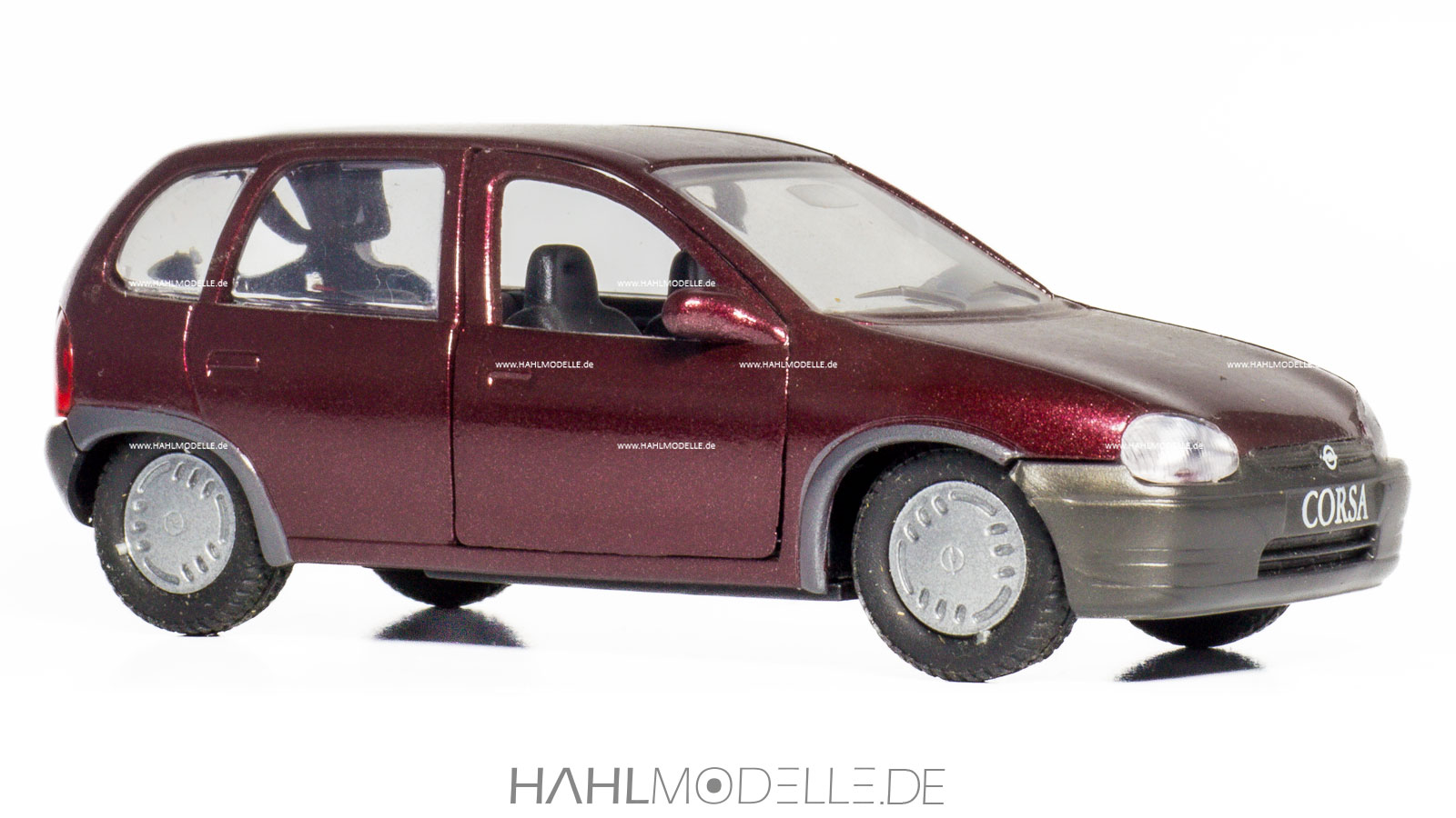 Opel Corsa B, Schrägheck-Limousine, rot, Gama, hahlmodelle.de