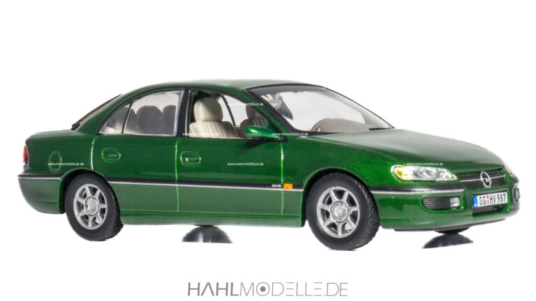 Opel Omega B MV-6, Limousine, grün, Ixo, hahlmodelle.de